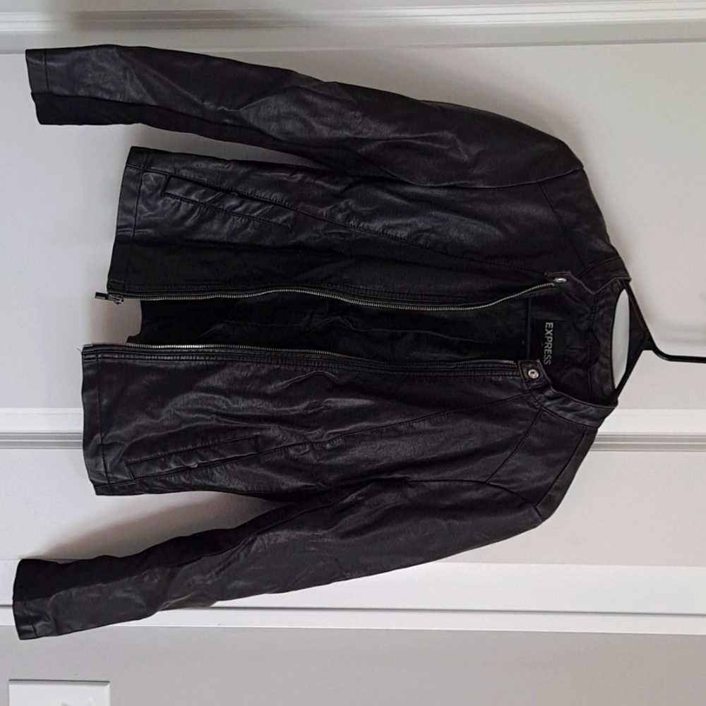 Express leather jacket - Picture 2 of 4